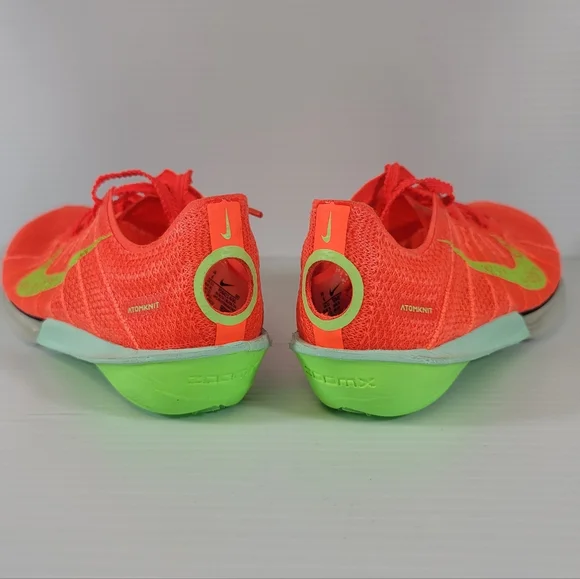 Nike Air Zoom Victory 2 Bright Crimson Lime FD8411 600 Track Spikes Shoes